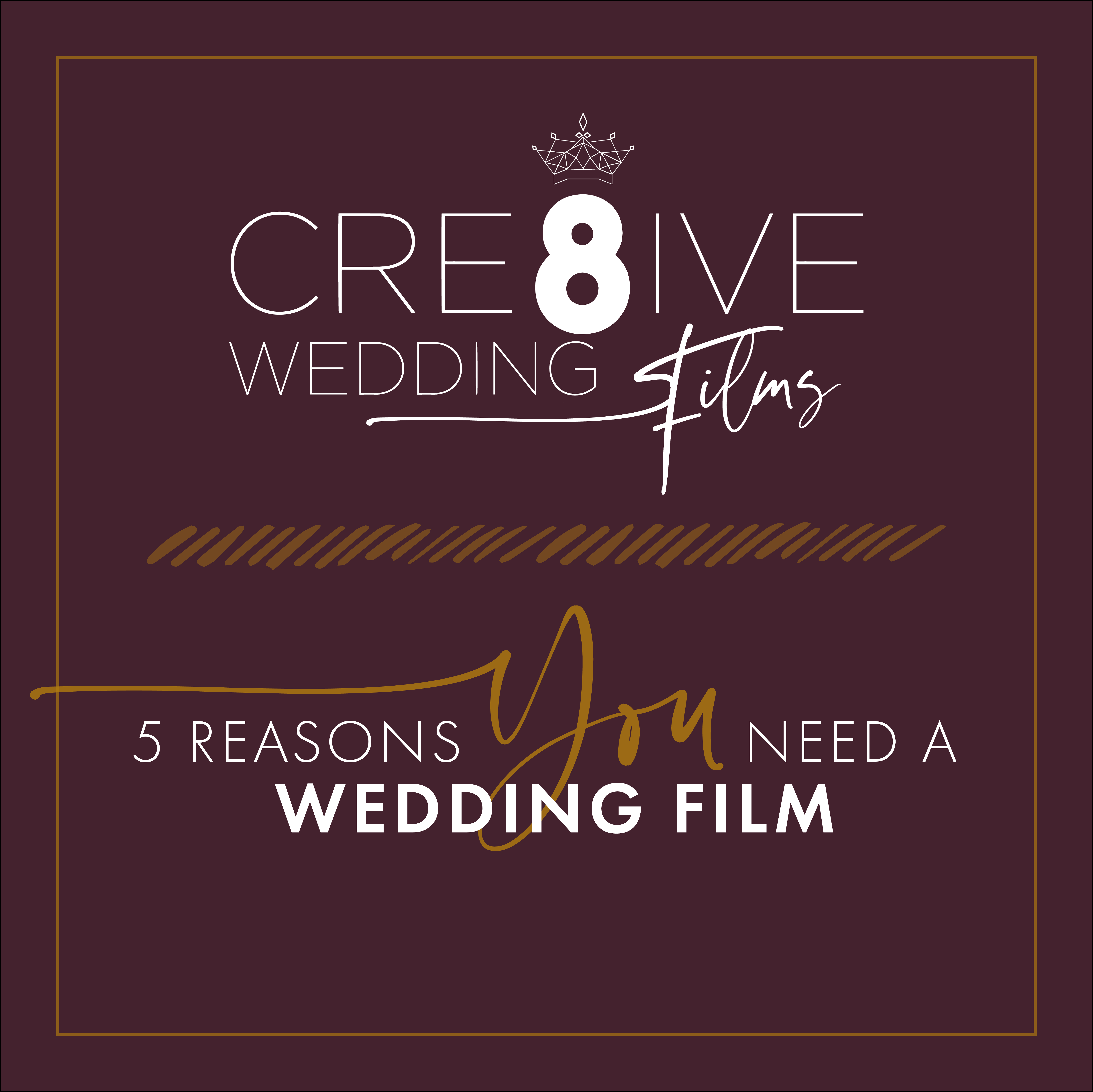 Top 5 Reasons You Need a Wedding Film!??